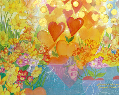 Picture of Hearts in Prosperity Angel